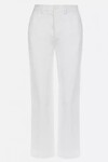 SANDY HIGH WAISTED CROPPED CHINO (WHITE)