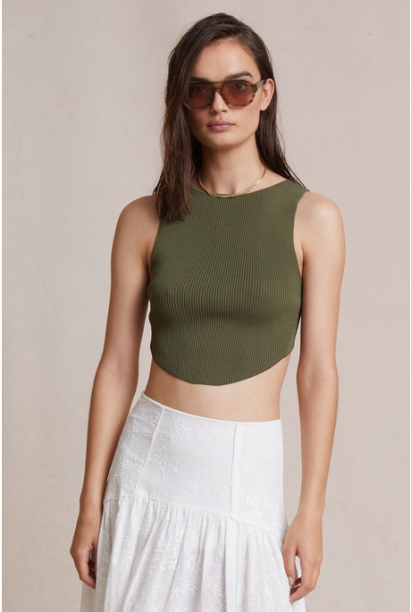 MASON KNIT TOP (OLIVE)