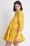 WILDERNESS SMOCK DRESS (YELLOW CHECK)