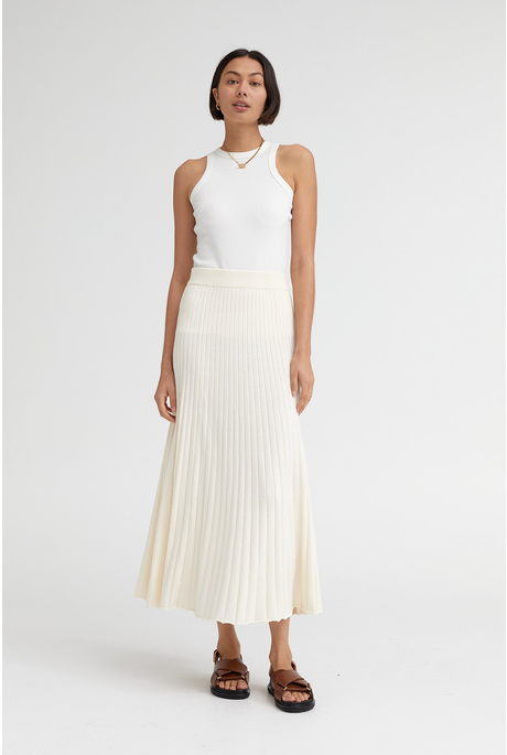 THE CLEO SKIRT (CREAM)