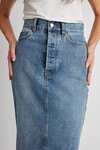 PENELOPE DENIM SKIRT (WORN WASH)