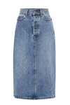 PENELOPE DENIM SKIRT (WORN WASH)