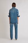 HELENA DENIM SHIRT (WORN WASH)