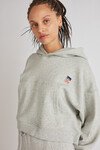 AUSTIN LOGO HOODIE (GREY MARLE)