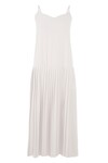 PLEATED LITTLE LIES DRESS (WHITE)