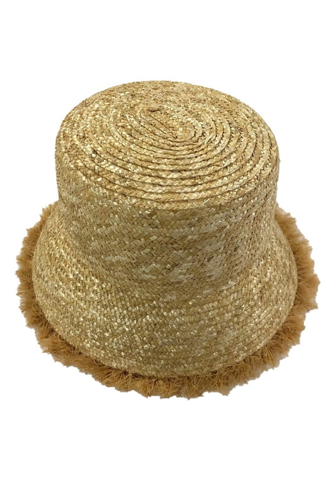 SUN FRAY HAT (NATURAL)