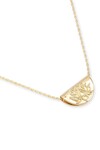 LOTUS SHORT NECKLACE (18K GOLD VERMEIL)