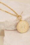 A THOUSAND PETALS FOB NECKLACE (18K GOLD VERMEIL)