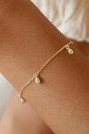 DIVINE GRACE BRACELET (18K GOLD VERMEIL)