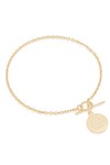 A THOUSAND PETALS FOB BRACELET (18K GOLD VERMEIL)