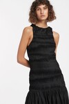 XANTHE MIDI DRESS (BLACK)