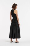 XANTHE MIDI DRESS (BLACK)