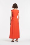 ANJA TIE MIDI DRESS (MANDARIN DRESS)