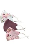 PACK OF 3 MASKS (FLORAL BLUSH/MAUVE/FLORAL OCEAN)