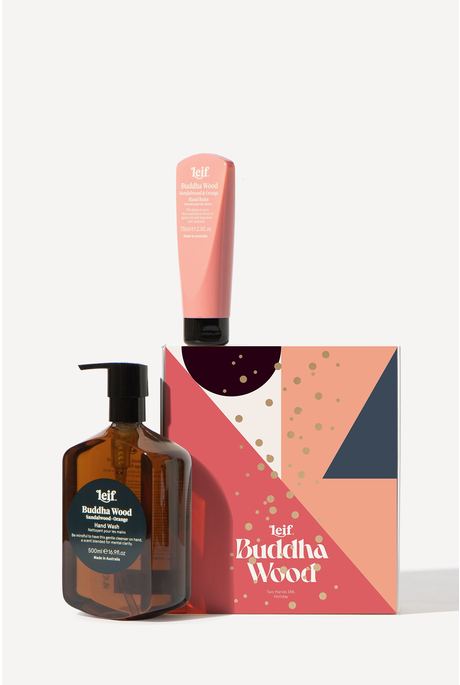 BUDDHA WOOD TWO HANDS LIMITED EDITION HOLIDAY GIFT SET (SMALL)