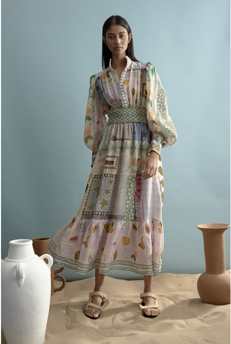 EMMA GALE SHIRTDRESS (MULTI)