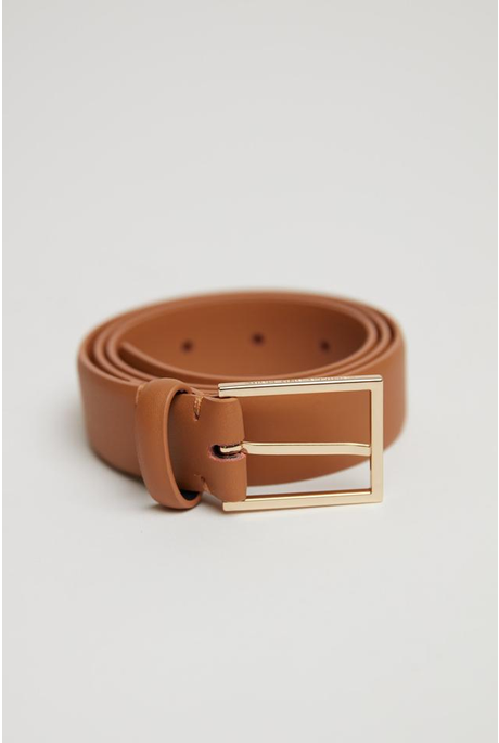 ELLIOT LEATHER BELT (TAN)