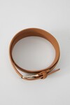 ELLIOT LEATHER BELT (TAN)