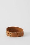 ELLIOT LEATHER BELT (TAN)