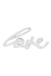 ALL YOU NEED SINGLE EARRING (14K WHITE GOLD)