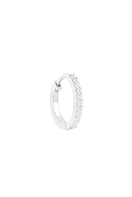 CELESTIAL SINGLE SLEEPER (14K WHITE GOLD)