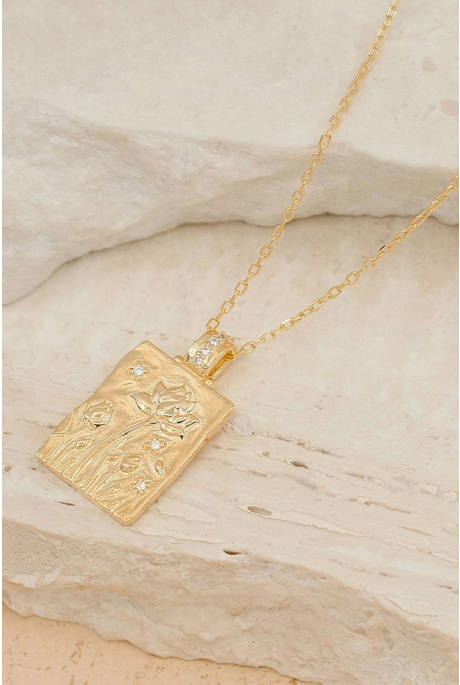 WE ARE FOREVER INTERTWINED NECKLACE (18K GOLD VERMEIL)