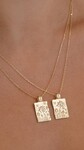 BLOOMING UNDER THE SAME SUN NECKLACE SET (18K GOLD VERMEIL)