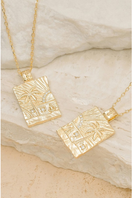 LAUGHTER IN MY SOUL NECKLACE SET (18K GOLD VERMEIL)