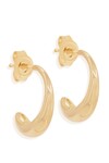 EMBRACE THE LIGHT SMALL HOOP EARRINGS (18K GOLD VERMEIL)