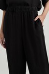 BERT LINEN PANT (BLACK)