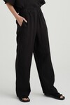 BERT LINEN PANT (BLACK)