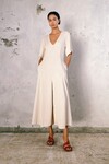 MARCIA MAXI DRESS (IVORY)