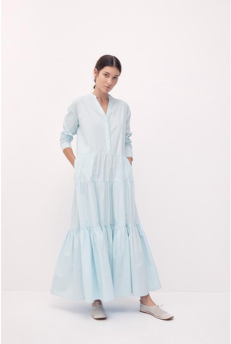 CALLIOPE MAXI DRESS (SKY BLUE)