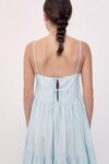 VIOLET TIERED DRESS (SKY BLUE)