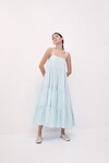 VIOLET TIERED DRESS (SKY BLUE)