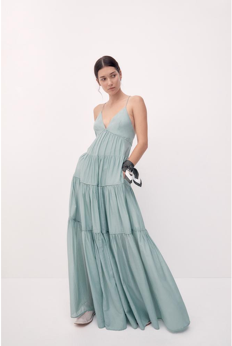 APOLLO MAXI DRESS (SEA FOG)