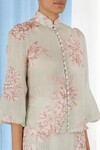 RAGLAN BLOUSE (SAGE BLUSH)