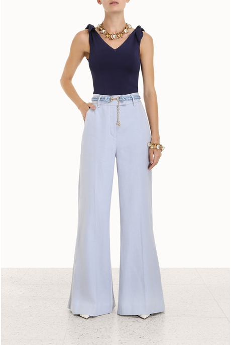 POSTCARD WIDE LEG PANT (PERIWINKLE)