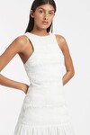 XANTHE MIDI DRESS (IVORY)