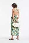 CELIA CROSS BACK GOWN (MARGUERITE PRINT)