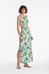 ALEXANDRE KNOT DRESS (MARGUERITE PRINT)