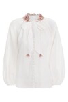 POSTCARD LANTERN BLOUSE (IVORY)