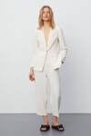 CLASSIC GABARDINE TROUSERS (IVORY)