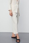 CLASSIC GABARDINE TROUSERS (IVORY)