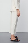 CLASSIC GABARDINE TROUSERS (IVORY)