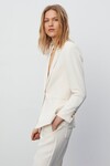 CLASSIC GABARDINE BLAZER (IVORY)