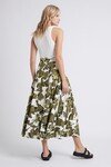 OASIS MIDI SKIRT (OLIVE LEAF)