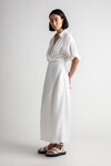 MARINA MIDI DRESS (WHITE)