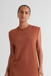 HARRISON TANK DRESS (TERRACOTTA)