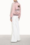 POSTCARD BOMBER JACKET (DUSTY PINK)